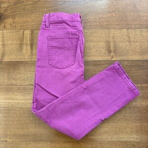 Boden Purple Slim Fit Cropped Jeans